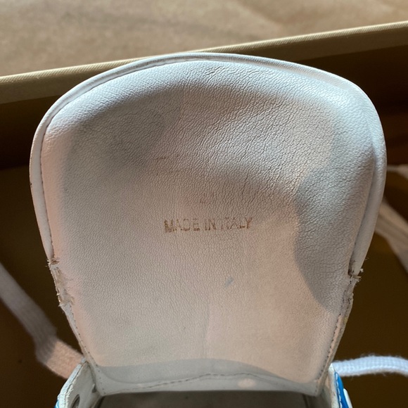 Burberry Graffiti Sneakers EUC! W original BOX! EU 41-US Mens SIZE 8 - Picture 7 of 17